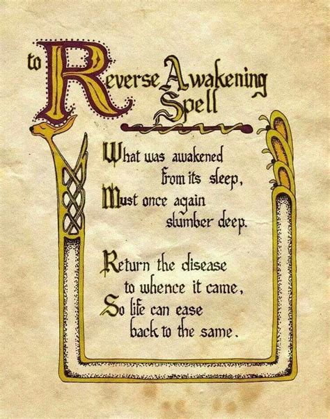 Reversed spells of Nory